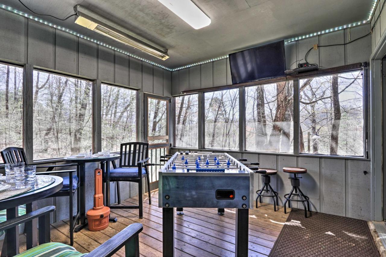 Smoky Mountain Cabin 4 Acres, 3 Mi To Гетлинбург Екстериор снимка
