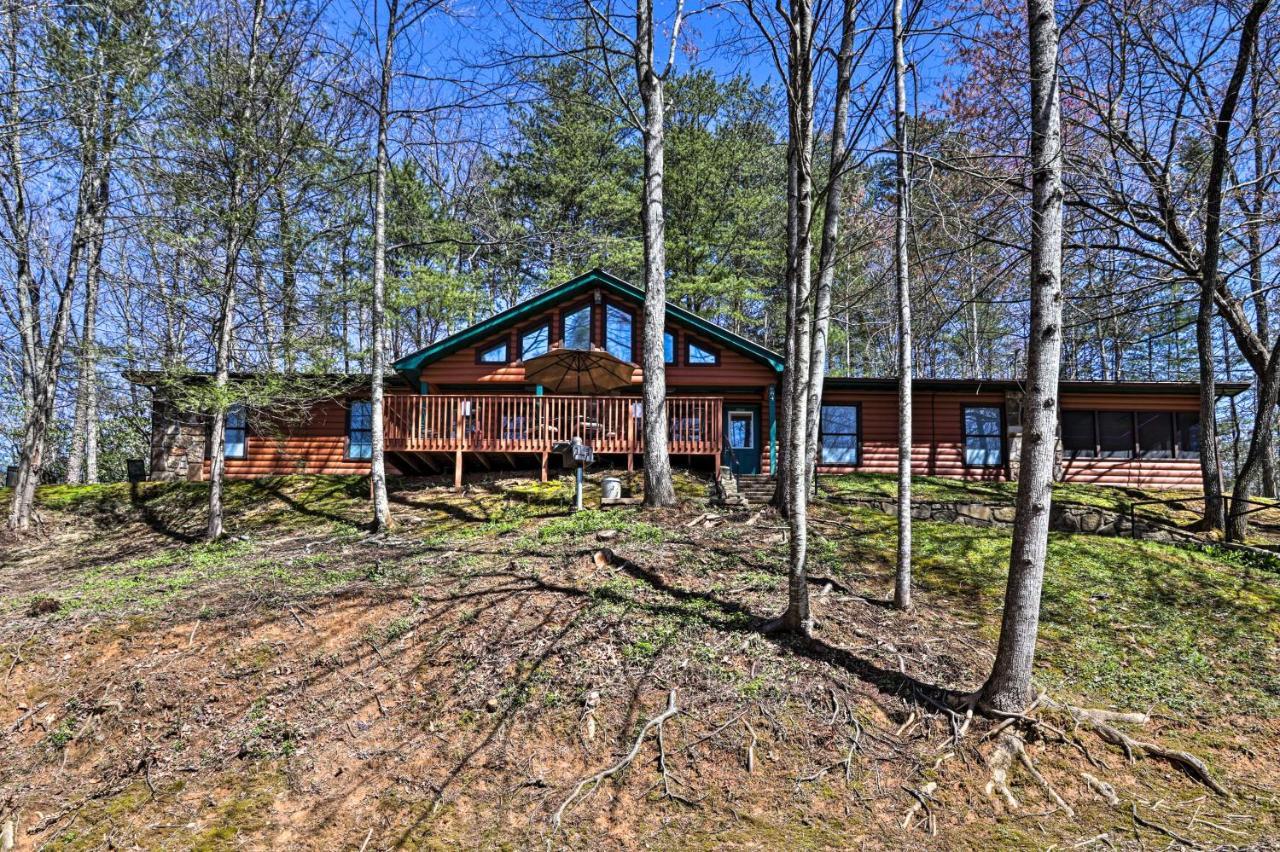 Smoky Mountain Cabin 4 Acres, 3 Mi To Гетлинбург Екстериор снимка