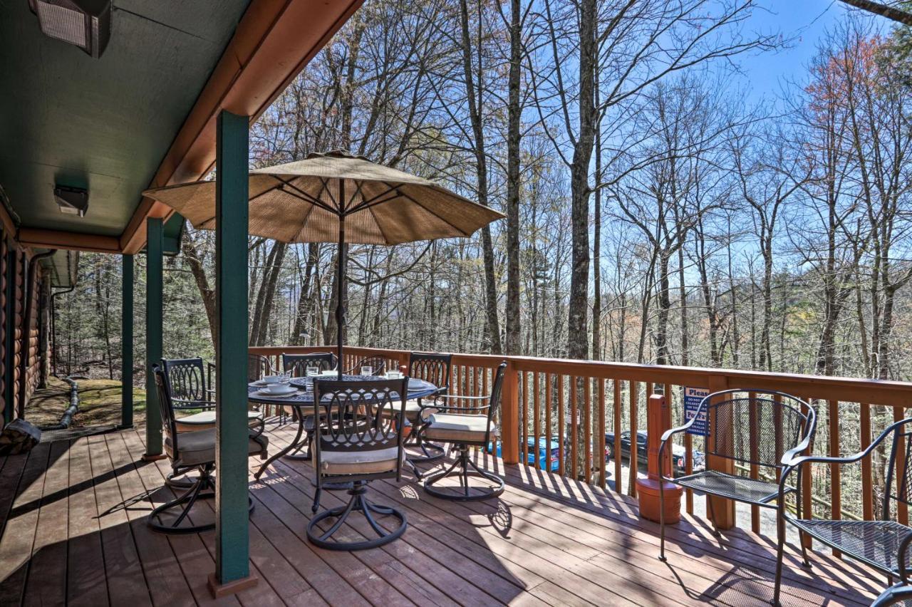 Smoky Mountain Cabin 4 Acres, 3 Mi To Гетлинбург Екстериор снимка