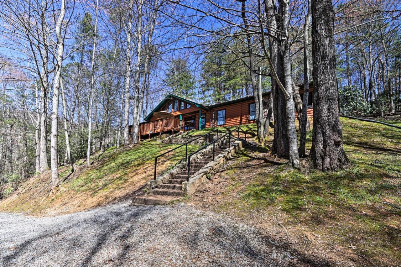 Smoky Mountain Cabin 4 Acres, 3 Mi To Гетлинбург Екстериор снимка